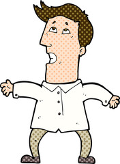 cartoon businessman