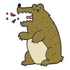 cartoon bear