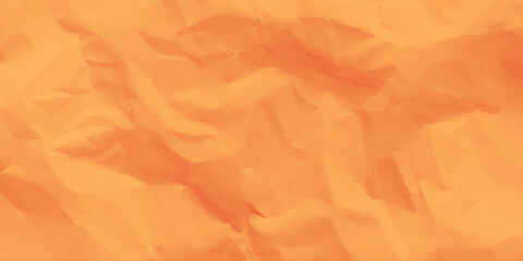 Orange creased crumpled paper texture can be use as background. Ragged White Paper. white waxed packing paper texture.	