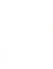 Cute Ghost Chalk Drawing