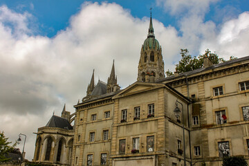 Gothic elements. Cathedral of Our Lady of Bayeux , France