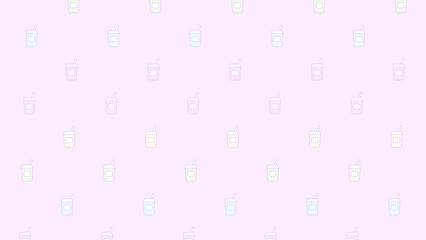 シンプルなドリンクパターン♪