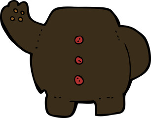 cartoon black bear body (mix and match cartoons or add own photos)