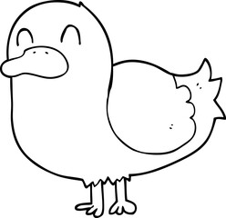 cartoon duck