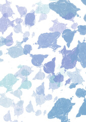 blue splashed watercolor background 