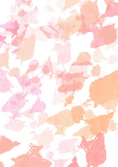 orange splashed watercolor background 