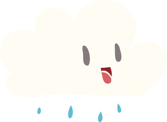 cartoon doodle expressive weather cloud