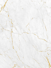 White and gold marble texture background design for your creative design, Vertical image.	
