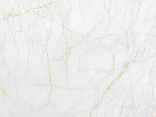 White and gold marble texture background design for your creative design	
