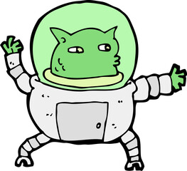 cartoon alien