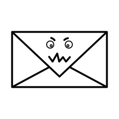 email doodle icon