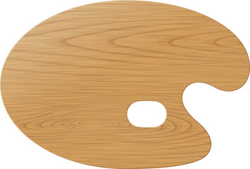 絵画用の木製パレット