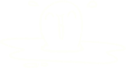 Fried Egg Chalk Drawing