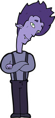 cartoon vampire