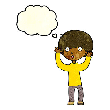 recommend clip art: cartoon startled boy with thought bubble