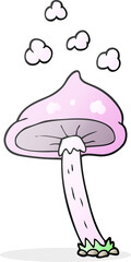 cartoon mushroom
