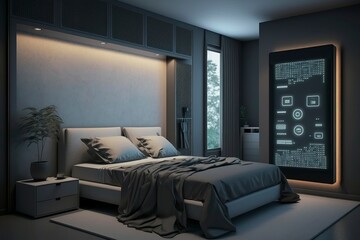 Smart Home.AI technology generated image