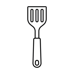 Spatula icon vector on trendy design