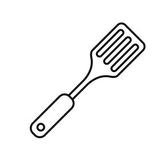 Spatula icon vector on trendy design
