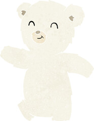 cute cartoon polar bear