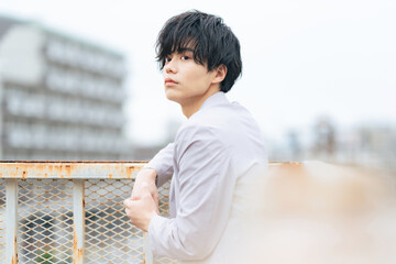 男性のポートレート