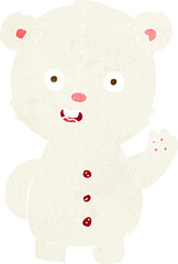 cute cartoon polar bear