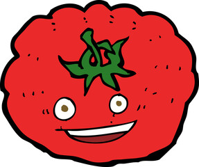 cartoon tomato