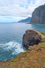 Beautiful views of the island of Madeira in the Atlantic Ocean.
