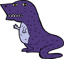 cartoon dinosaur