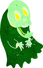 cartoon spooky ghoul