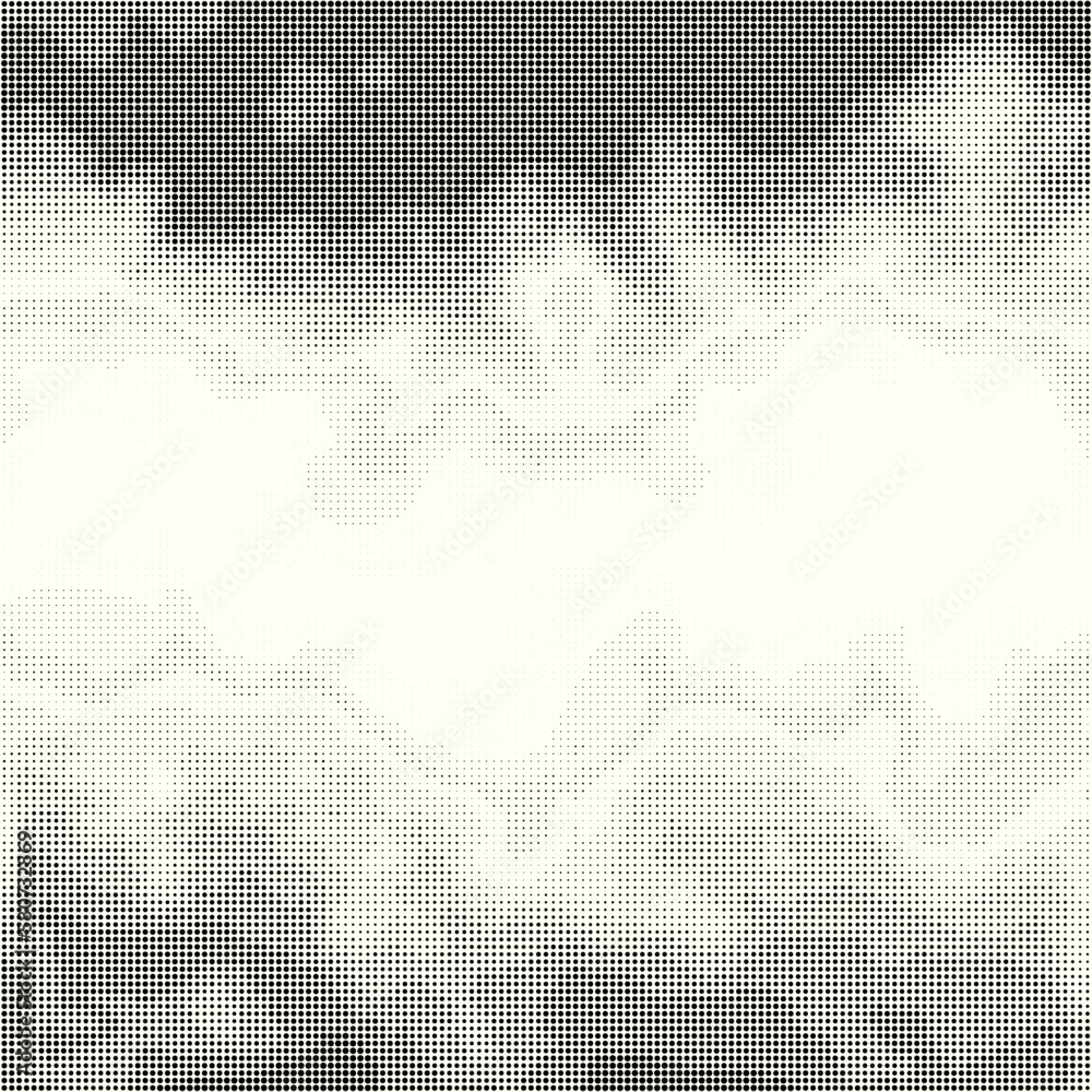 Poster abstract gradient halftone dots background. vector illustration