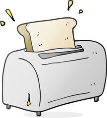 cartoon toaster