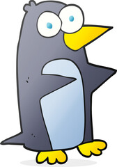 cartoon penguin