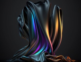 Abstract metallic fashionable background