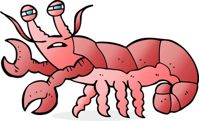 cartoon lobster