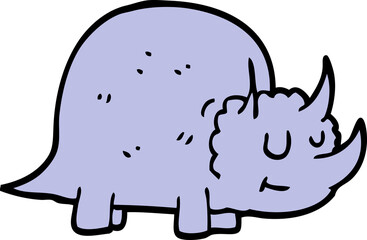 cartoon doodle prehistoric dinosaur