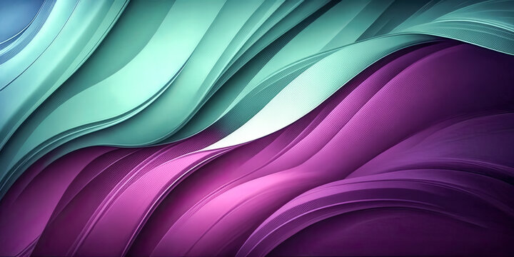 Abstract textures of various shapes and colors blend together to create a mesmerizing background - generative ai.