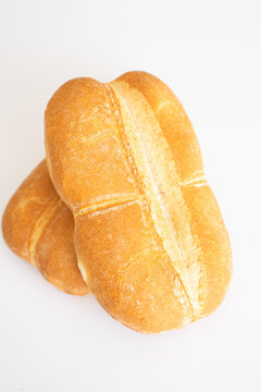 the typical chilean bread: marraqueta