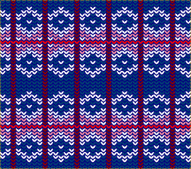 beautiful seamless knitted patterns background