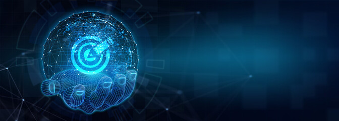 Business, Technology, Internet and network concept. Skill Knowledge Ability. 3d illustration