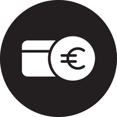 credit card glyph icon