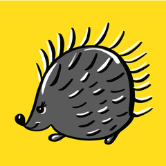 hedgehog,forest prickly inhabitant,animal with needles in the forest eats beetles,worms,gray prickly hedgehog,pink hedgehog,blue hedgehog,sleeping print