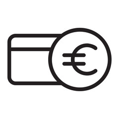 credit card glyph icon