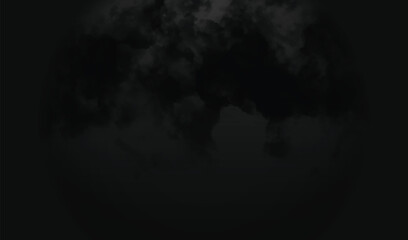 Fototapeta na wymiar black cloud background vector template