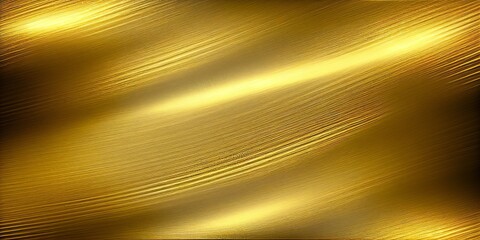 Gold metal background. Brushed metallic texture, AI generated