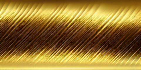 Gold metal background. Brushed metallic texture, AI generated