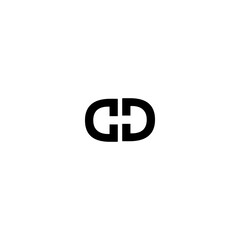 g and d letter symbol that resembles a dumbbell