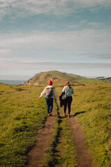 Naklejka premium Friends in Point Reyes