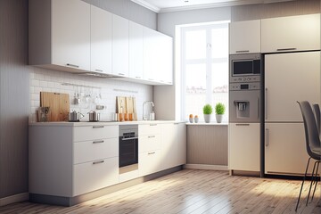 Sleek and Simple: Modern and Minimal Kitchen Interior Design