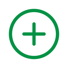 Obraz premium Plus line icon isolated on white background. Black flat thin icon on modern outline style. Linear symbol and editable stroke. Simple and pixel perfect stroke vector illustration.